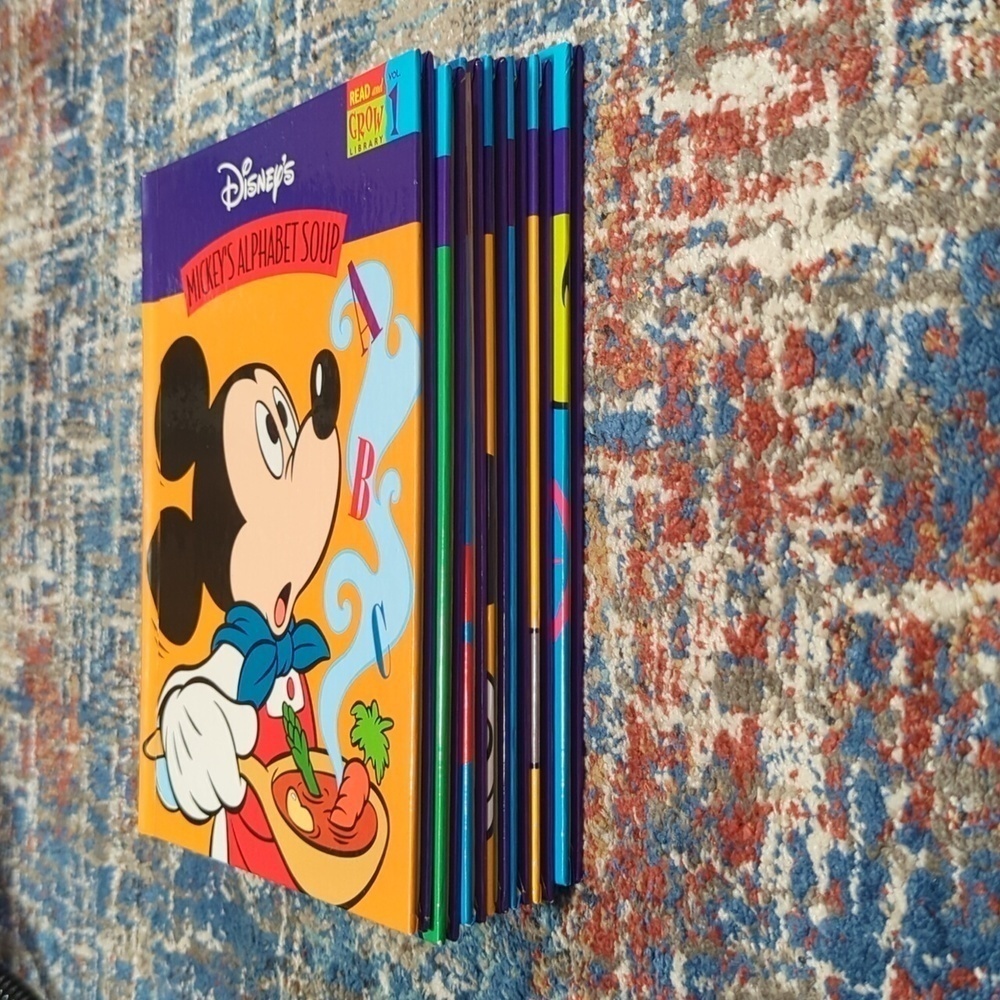 Disney VTG Read & Grow Library Books #1-7 Hardback - Picture 11 of 12